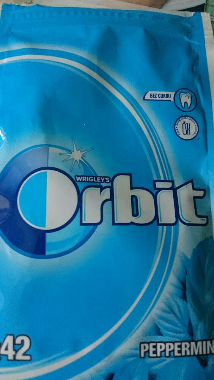 Podrobné informace o potravině Orbit žvýkačky