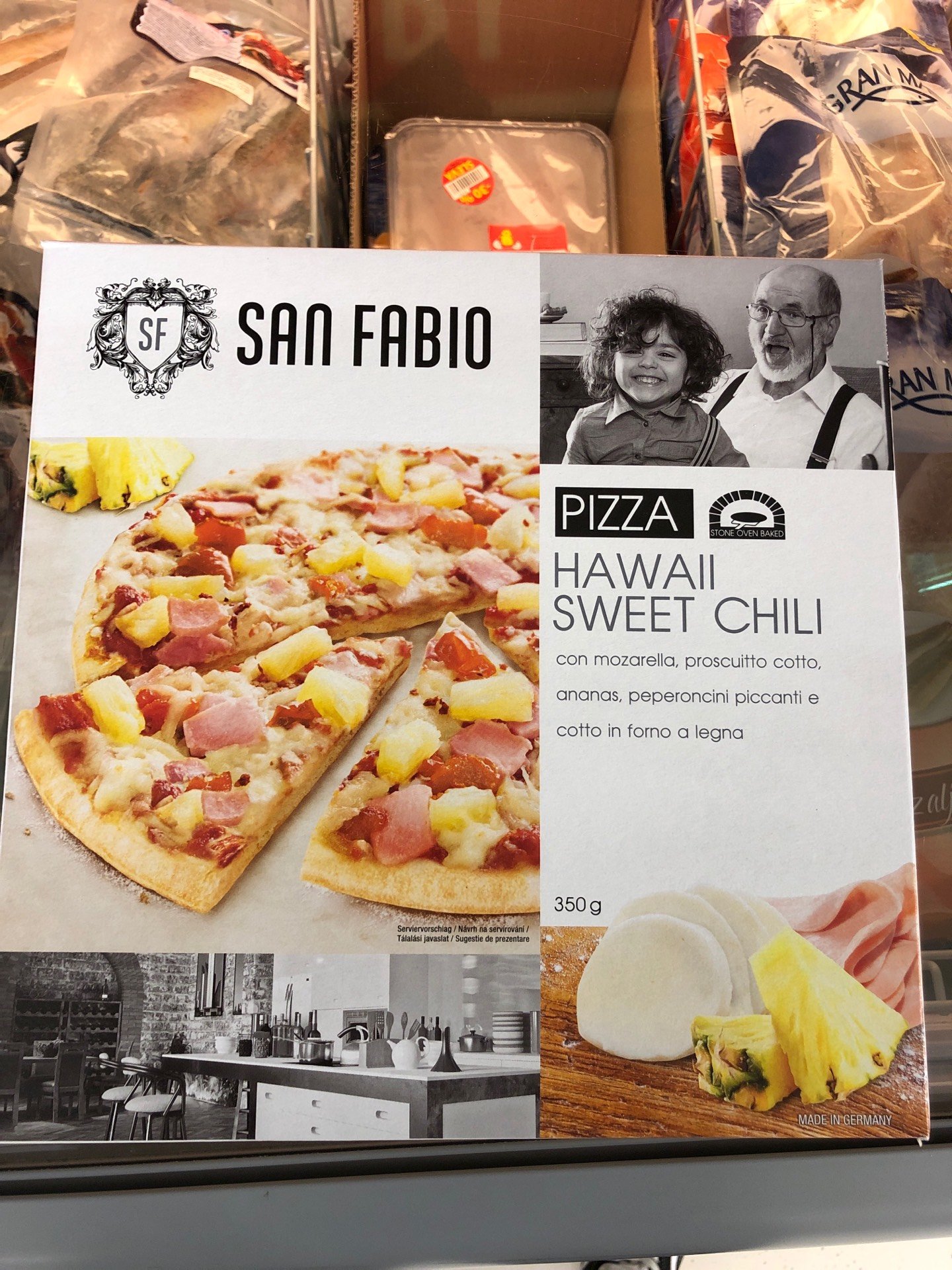 Podrobné informace o potravině Pizza Hawaii sweet chili