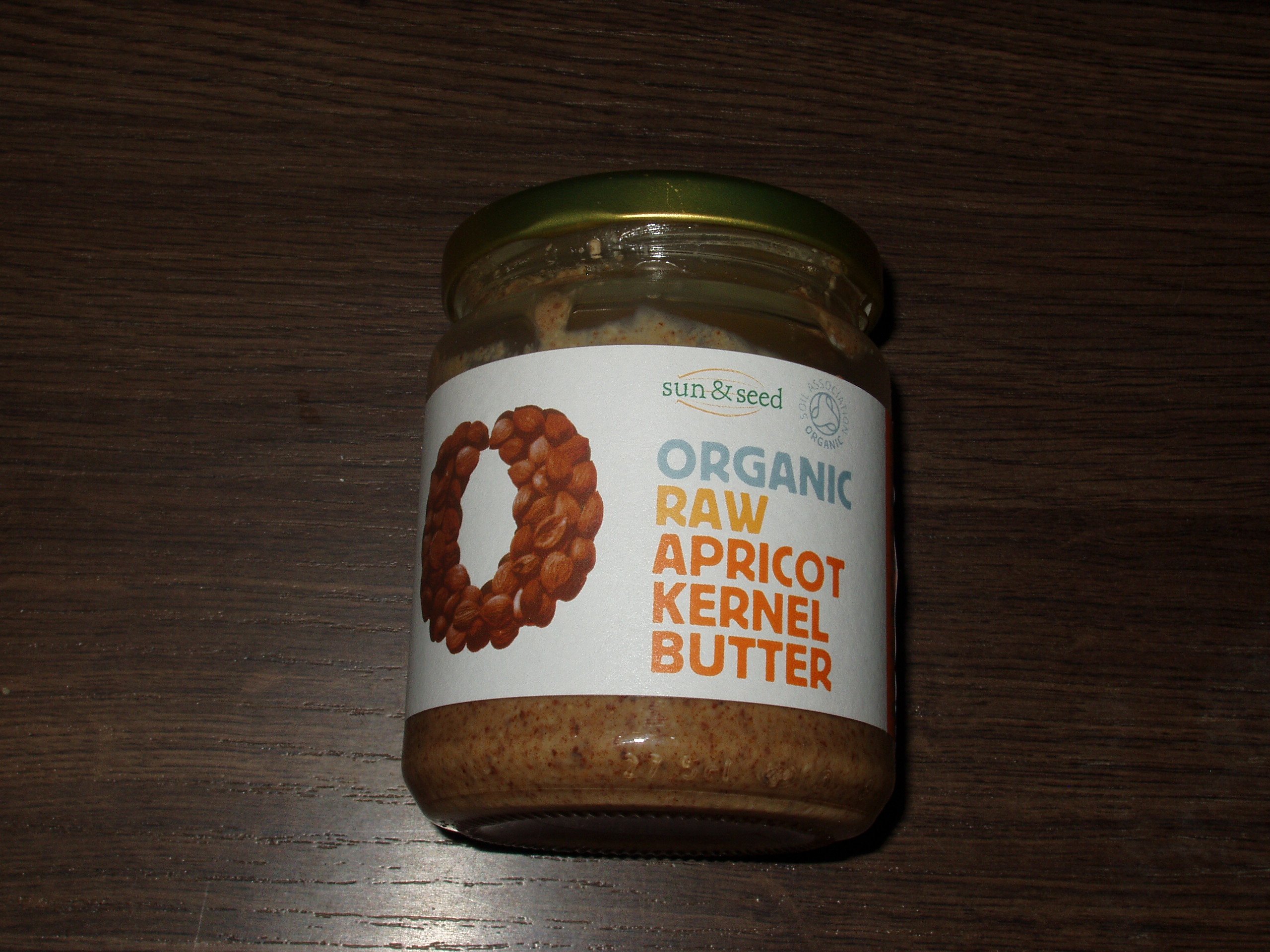 Podrobné informace o potravině Organic Raw Apricot kernel butter